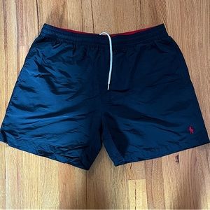 Polo Ralph Lauren Black Bathing Suit with Liner XL